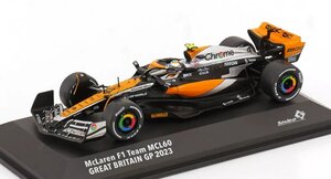 ソリド 1/43 マクラーレン F1 MCL60 #4 ランド・ノリス イギリスGP 2023 2位 SOLIDO McLAREN L.NORRIS ミニカー S4317801