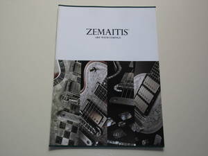 ☆【ZEMAITIS / 2014】　ゼマイティス　2014年版ギターカタログ
