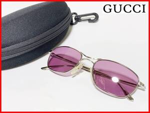 即決 GUCCI グッチ サングラス 53□18 ケース付 レディース メンズ K4