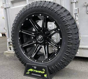 20x10J ランクル200 ZX対応 XF OFFROAD XF220 20インチタイヤホイールセット ATTURO TRAIL BLADE XT 275/55R20 285/55R20 33x12.50R20