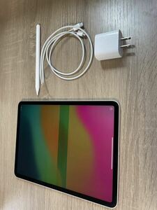 【ジャンク品/美品】iPad Pro 11インチ 第3世代 128GB シルバー　バッテリー状態：100%