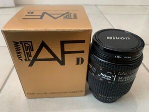 1円 美品 Nikon ニコン NIKKOR28-105mm 1:3.5-4.5D 外箱付き カメラレンズ AF レンズ 良品