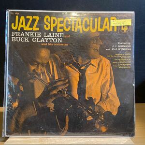 LP★US盤オリジナル MONO 深溝 3EYE FRANKIE LAINE BUCK CLAYTON / JAZZ SPECTACULAR フランキー・レイン CL 808