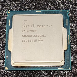 CPU Intel Core i7 6700T 2.8GHz 4コア8スレッド SkyLake PCパーツ インテル 動作確認済み