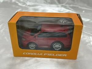 トヨタ カローラ フィールダー プルバックカー COROLLA FIELDER 非売品 ミニカー 赤 レッド コレクション 【7613