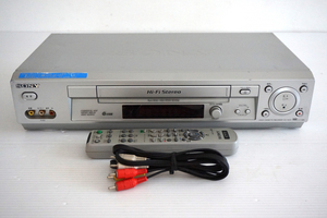 SONY/ソニー ビデオカセットレコーダー VHSビデオデッキ SLV-NX31 2003年