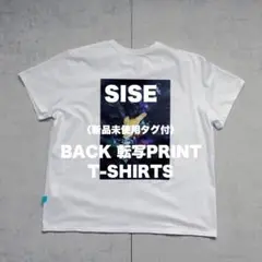 【新品未使用タグ付】SISE / BACK PRINT T-SHIRT ホワイト