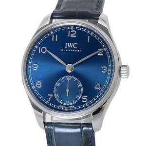 IWC ポルトギーゼ オートマティック40 IW358305 腕時計 ウォッチ ブルー文字盤 【安心保証】