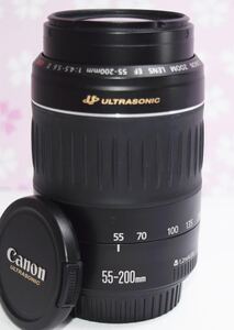 ★極美品★Canon☆望遠レンズ☆EF55-200mm ☆遠景に最適