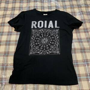 □■ROIAL★半袖Tシャツ★綿100％★M★状態良好★クリックポスト￥185発送