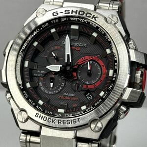 極美品 箱説付G-SHOCK MTG-S1000D-1A4JF MT-G タフソーラー 電波受信 電波ソーラー マルチバンド6 コンポジットバンド サファイアガラス