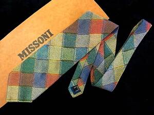 ■E5275N●良品●ミッソーニ【色の魔術師☆ＭＩＳＳＯＮＩ】ネクタイ