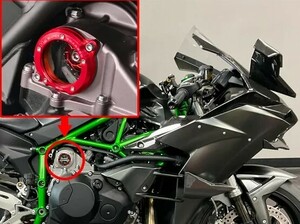 Ninja H2 & H2SX ターボチャージャークリアカバーキット