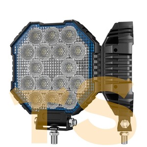 ホワイト ジープ 5インチ 作業灯 LED ワークライト 45W 広角照明 タコマ ジムニー トラック 5S1-F 2個 拡散タイプ