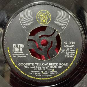 ◆UKorg7”s!◆ELTON JOHN◆GOODBYE YELLOW BRICK ROAD◆