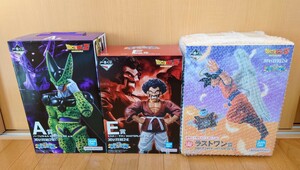 【1円スタート＆送料無料！】一番くじ ドラゴンボール 未来への決闘 A賞 E賞 ラストワン賞 フィギュア 3点セット