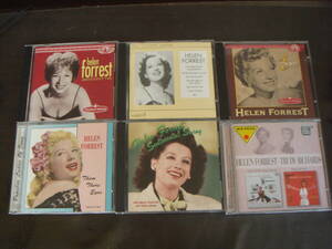 HELEN　FORREST　輸CD6枚セット　EMBRACEABLE　YOU　WHEN　THERE　EYES　SENTIMENTAL　SWING　THE　CREAM　OF　I　WANNA　BE　LOVED