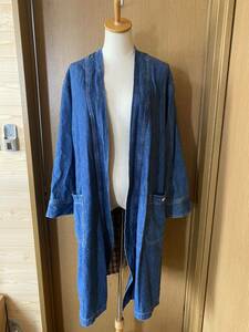 ◇USA製 Lucky Brand DUNGAREES of AMERICA デニムジャケットコート 古着レトロヴィンテージ◇