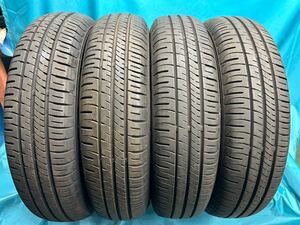 ①2023.2022年製145/80R13バリ山！中古タイヤ4本セット　DUNLOP ダンロップ エナセーブ EC204 夏タイヤ ENASAVE サマータイヤ