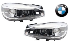 正規純正品 BMW LED ヘッドライト ヘッドランプ 左右 F45 F46 2シリーズ 14y-19y ライト ランプ 63117391403 63117391404