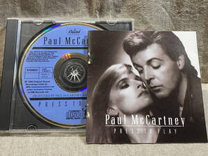 PAUL McCARTNEY - PRESS TO PLAY 初期US盤 USA刻印