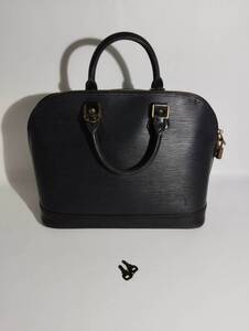 LOUIS VUITTON/ルイヴィトン/エピ/アルマ/ノワール/PM/ハンドバッグ/ブラック/鞄/ファッション/M52142/1218e3