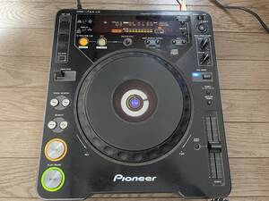 即決!!動作確認OK パイオニアCDJ 1000 Pioneer CDプレイヤー 電源コード付き DJ用ターンテーブル音響機材 DJM ジャンク品/ゆうパック