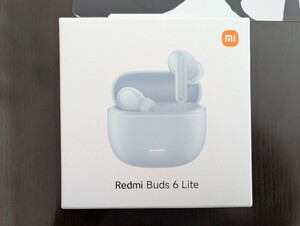 ★Xiaomi ワイヤレスイヤホン Redmi Buds 6 Lite ブルー　★売切続出