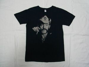 ☆ Motorhead モーターヘッド Lemmy Kilmister レミー・キルミスター Tシャツ sizeS 黒 ☆USA古着 ロックンロール バンド 極悪ロッカー