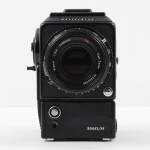 1円～ Hasselblad ハッセルブラッド 中判カメラ 500 EL/M　/　Carl Zeiss Planar 2.8 80mm T*　【動作未確認品】