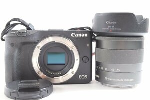 Canon キャノン EOS M3 ボディ ミラーレス一眼 カメラ デジタル ズーム レンズ 18-55㎜ Ｆ3.5-5.6 EF‐M 4294-KF