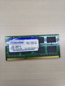 ◆送料無料！Princeton　ノート用メモリ　PN3/1333-2G　1枚