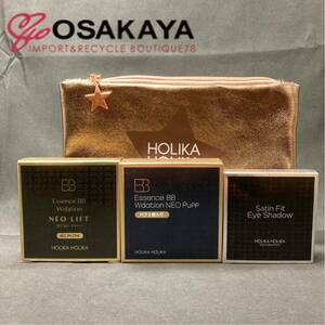 未使用 HOLIKA HOLIKA エッセンスBB Wネーション ネオリフト＆サテンフィットアイシャドウ セット ホリカホリカ ファンデーション コスメ