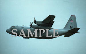 Ｆ【航空機写真】Ｌ版１枚　アメリカ空軍　C-130H