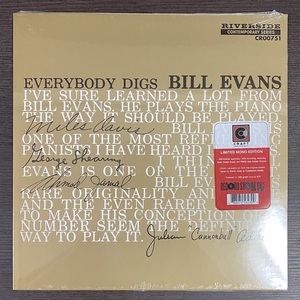 新品未開封 Bill Evans Everybody Digs Bill Evans Mono RECORD STORE DAY 限定盤 180グラム重量盤レコード ビル・エヴァンス