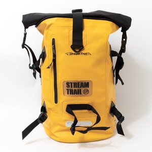 【1円スタート】STREAM TRAIL ストリームトレイル DRY TANK ドライタンク バックパック リュック ターポリン イエロー ロールトップ