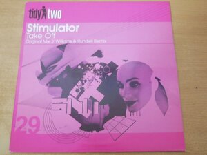 P5-111＜12inch/UK盤/美品＞Stimulator / Take Off