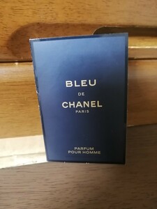 シャネル CHANELブルー ドゥ シャネル (チューブサンプル) 容量　　1.0ml位　　香水 フレグランス BLEU DE CHANEL PARFUM POUR HOMME 