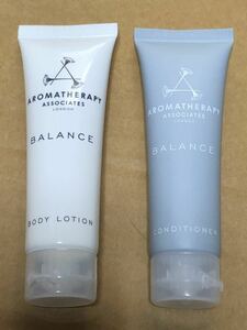 アメニティAROMATHERAPY ASSOCIATES LONDON バランス　コンディショナー・ボディローションセット