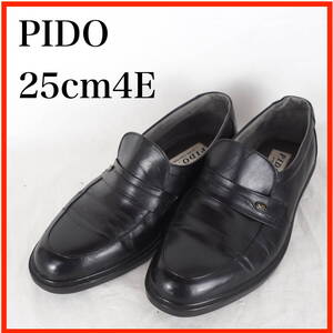 MK9241*PIDO*メンズビジネスシューズ*25cm4E*黒