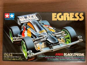 600円スタート！絶版品！　タミヤ　 1/32 イグレスJr. ブラックスペシャル(タイプ4シャーシ)[レーサーミニ四駆スペシャルシリーズ NO.10]