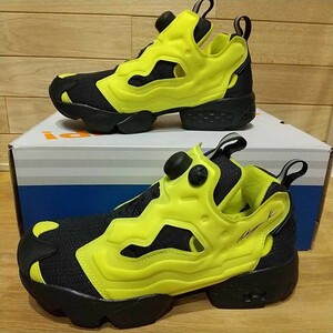 24cm 新品正規品 Reebok INSTA PUMP FURY リーボック インスタ ポンプフューリー スニーカー ポンプ FX4261 ブラック 黒 限定品