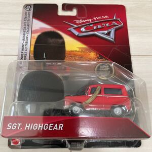 マテル カーズ SGT.HIGHGEAR SCAVENGER HUNT ハイギア軍曹 世界限定4000個 スーパーチェイス MATTEL CARS ミニカー キャラクターカー