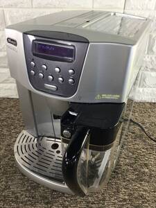 【1083】DeLonghi デロンギ ESAM1500DK 全自動エスプレッソマシン コーヒーメーカー イタリア ジャンク品