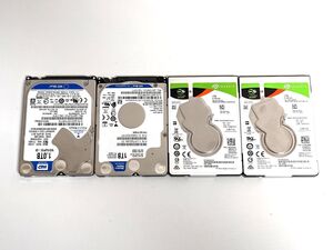 ハードディスク 2.5 SerialATA HDD 1TB 状態正常 4台セット 管40