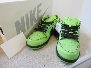 ♪ 未使用 ナイキ The Powerpuff Girls × Nike SB Dunk Low Pro QS Buttercup ダンク パワーパフ ガールズ FZ8319-300 スニーカー 27㎝