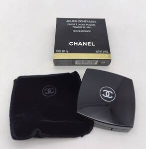 M★新品 CHANEL シャネル チーク ジュコントゥラスト 160 イノサンス★