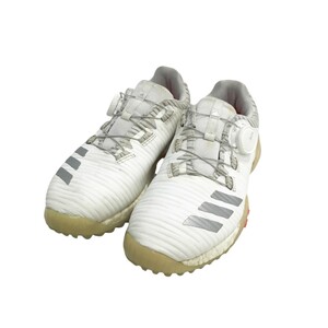 ADIDAS GOLF アディダスゴルフ EE9345 CODECHAOS Boa スパイクレスゴルフシューズ ホワイト系 22.5cm [240101274480]