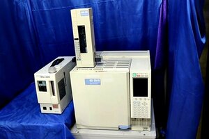 【現状品】 島津/SHIMADZU ガスクロマトグラフ ★GC-2010+オートインジェクター AOC-20I&ポータブル水素発生器 OPGU-2200一式　50862Y