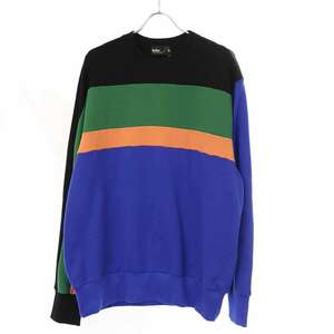 kolor カラー 24SS LIGHT FLEECE LS マルチカラースウェットトレーナー 24SCM-T12207 ミックス 2 ITHOJQ03XUUW